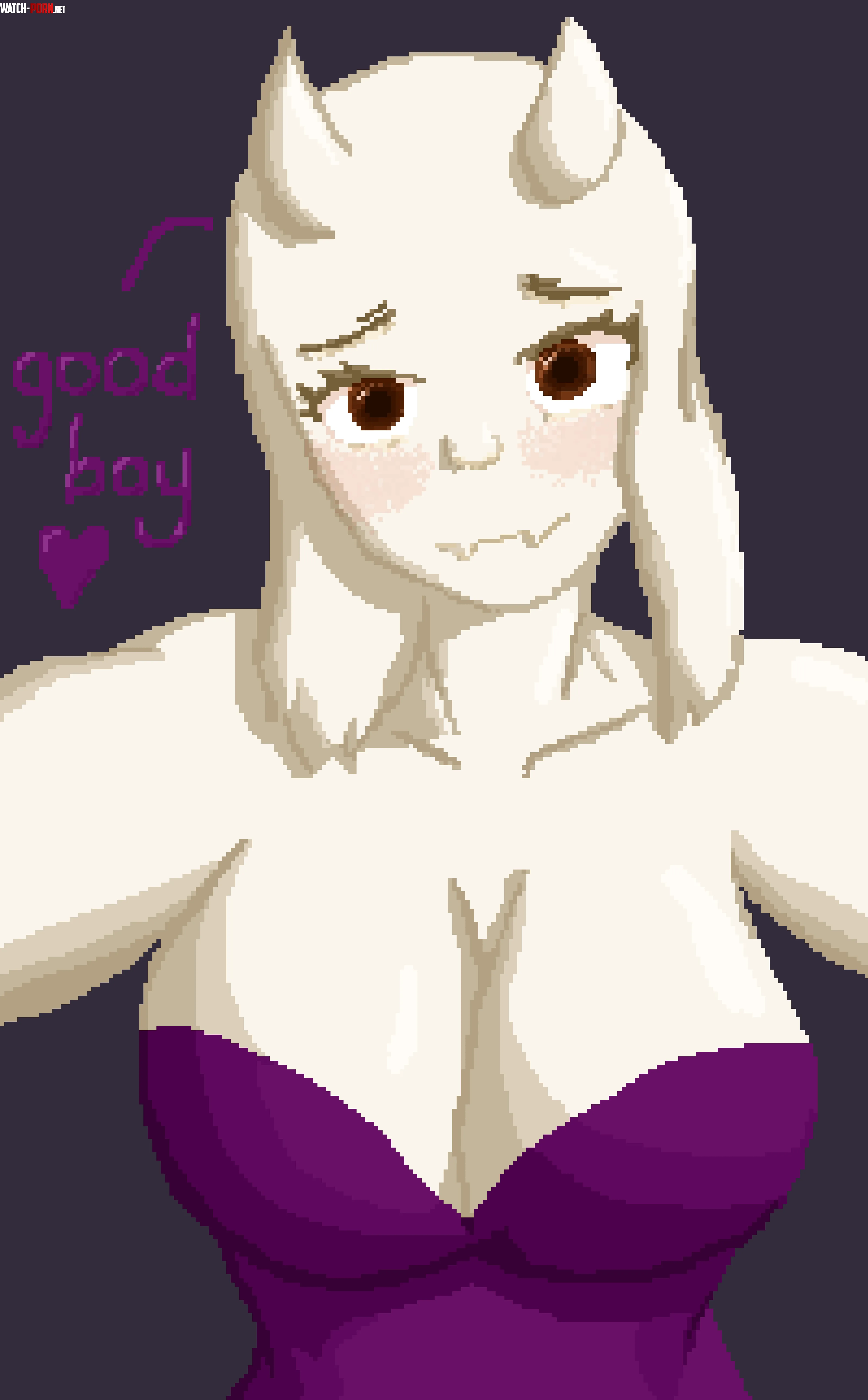[Toriel] good boy by amcikustasi