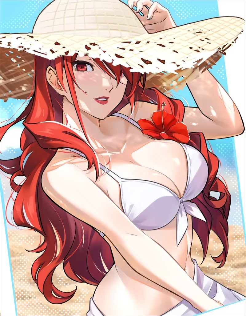 Thumbnail Celebrating Mitsuru's Birthday in Stunning Artwork | Persona Ecchi Series