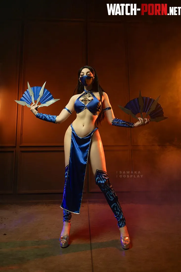 Kitana cosplay from Mortal Kombat by Sawaka by Sawakate
