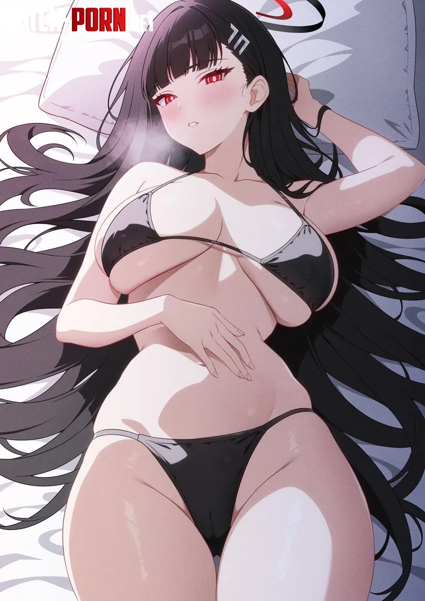 Swimsuit Rio Tsukatsuki [Blue Archive] (rin_ateria) by mimiisnaughty