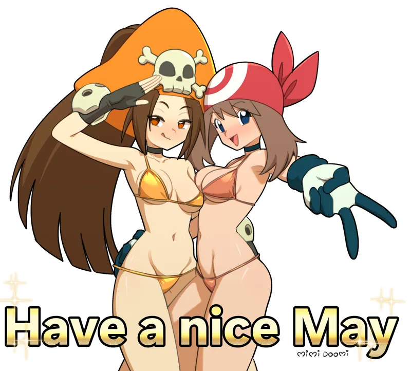 Thumbnail Have a Nice May with Mimi Doomi's Art | Ecchi Visual Treats