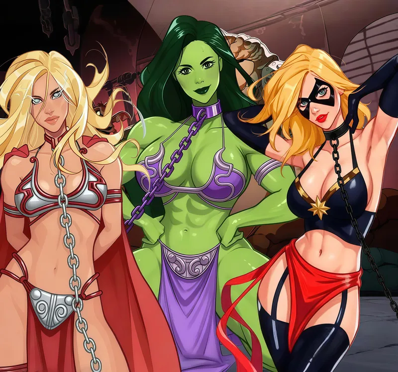 Thumbnail Marvel Heroes Enslaved: Captain_DC_26's Intriguing Artwork