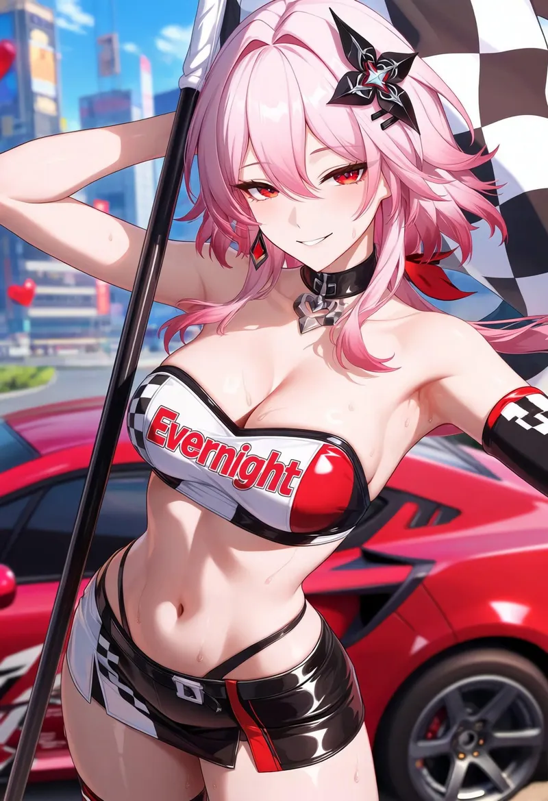 Thumbnail Race Queen Evernight [Honkai Star Rail] by WoolsonDaSheep