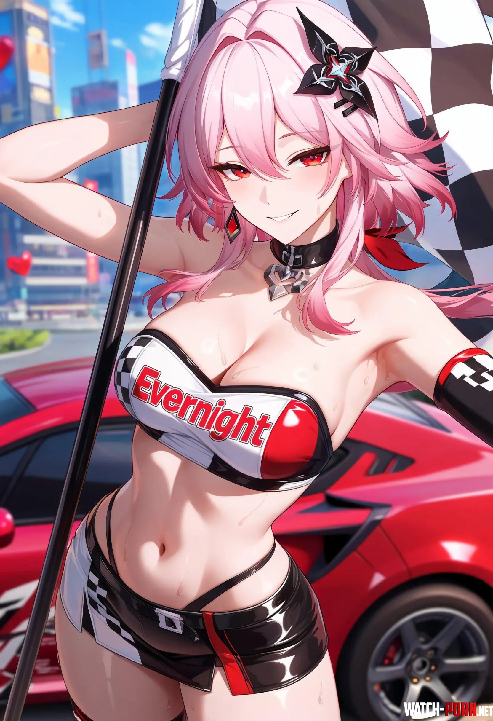 Race Queen Evernight [Honkai Star Rail] by WoolsonDaSheep