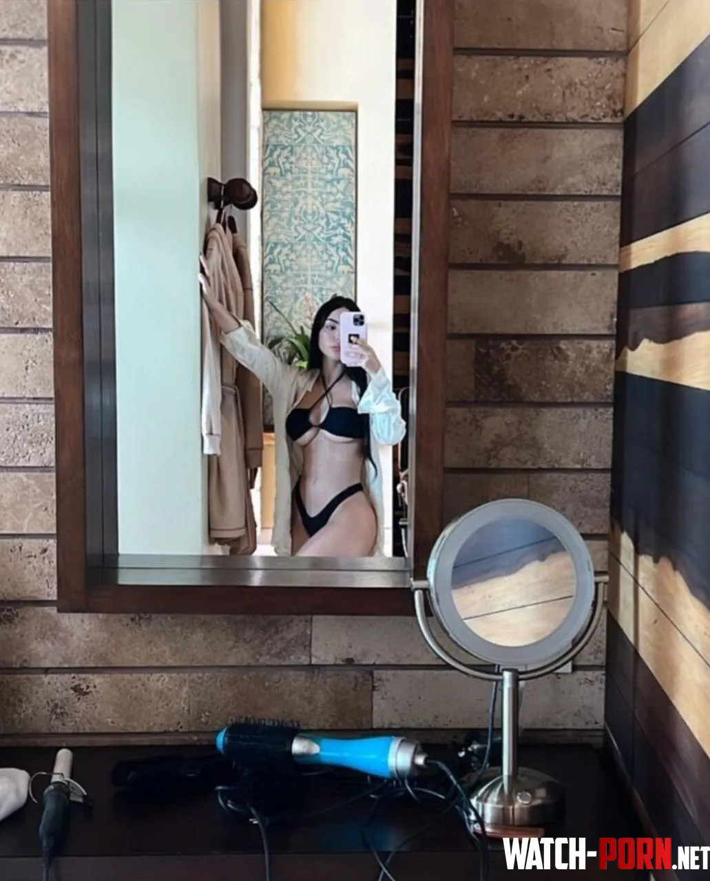 Black bikini by Let_025