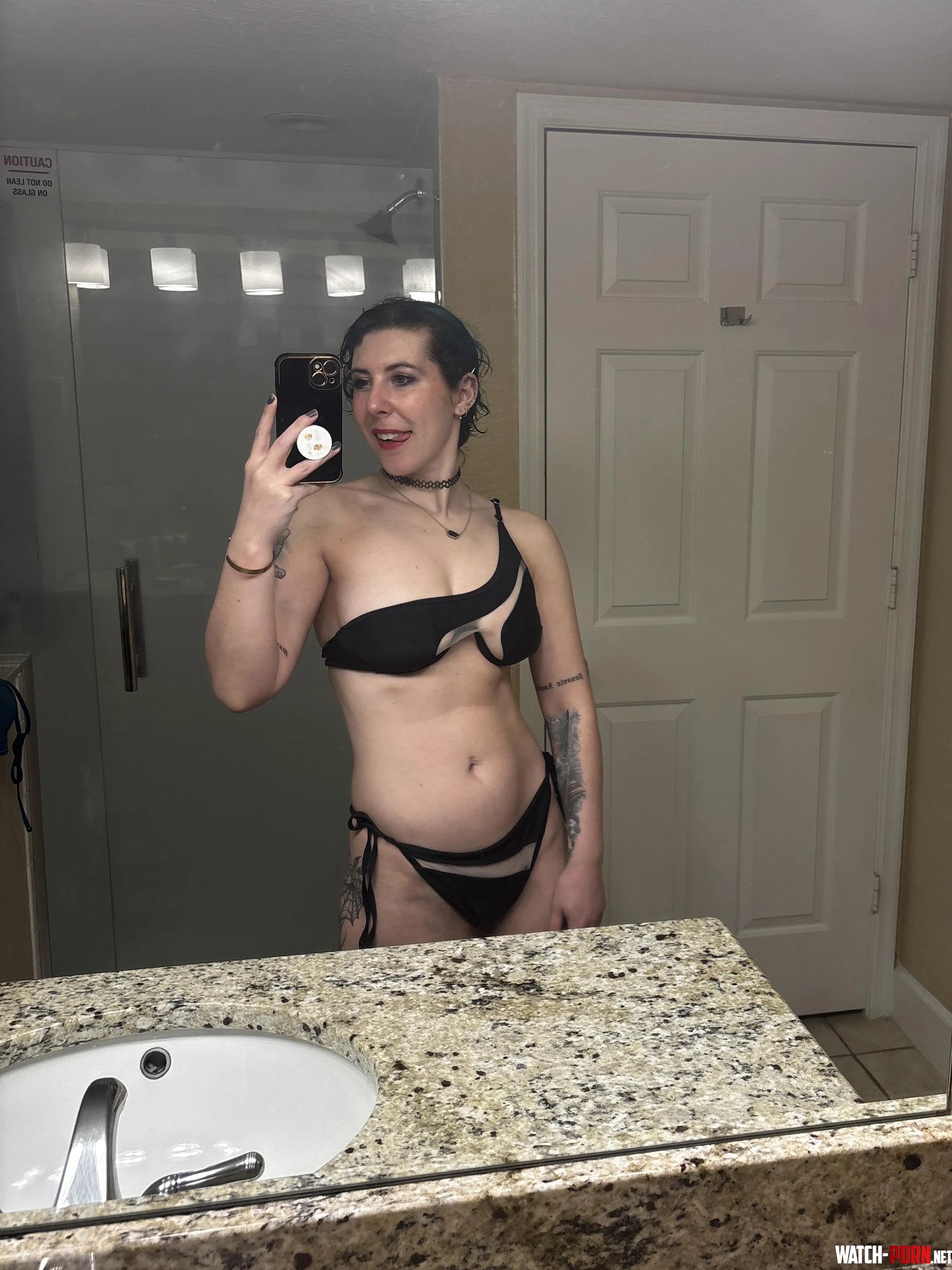After a night swim selfie by sirenskiss3