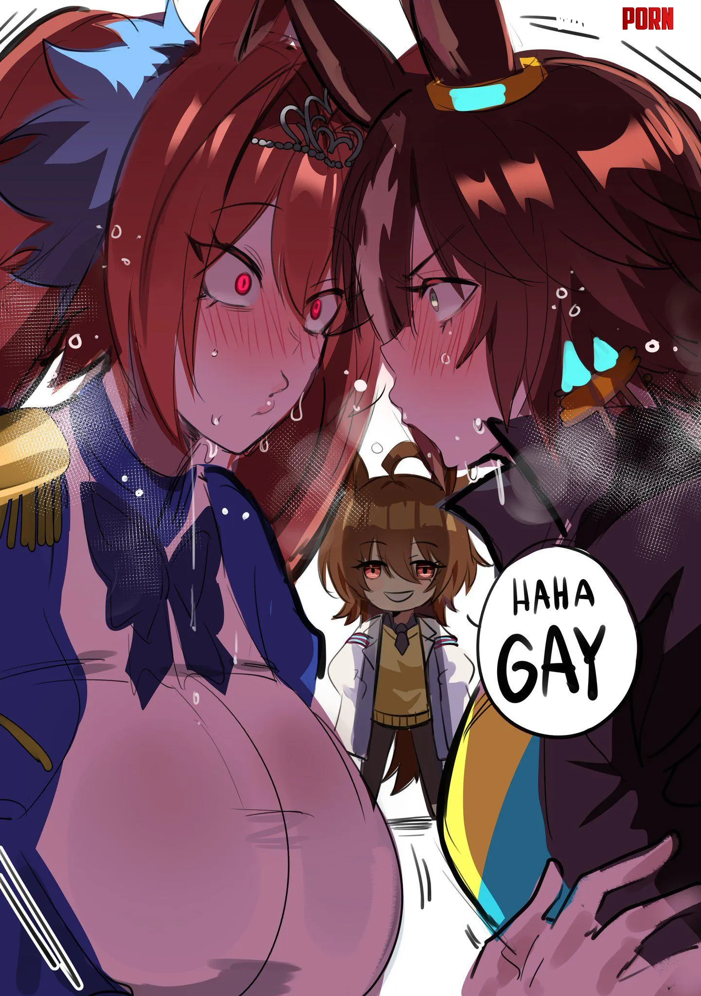 DaiwaScarlet x Vodka [Umamusume] (KurenaiZ) by Attacking_Diarrhea