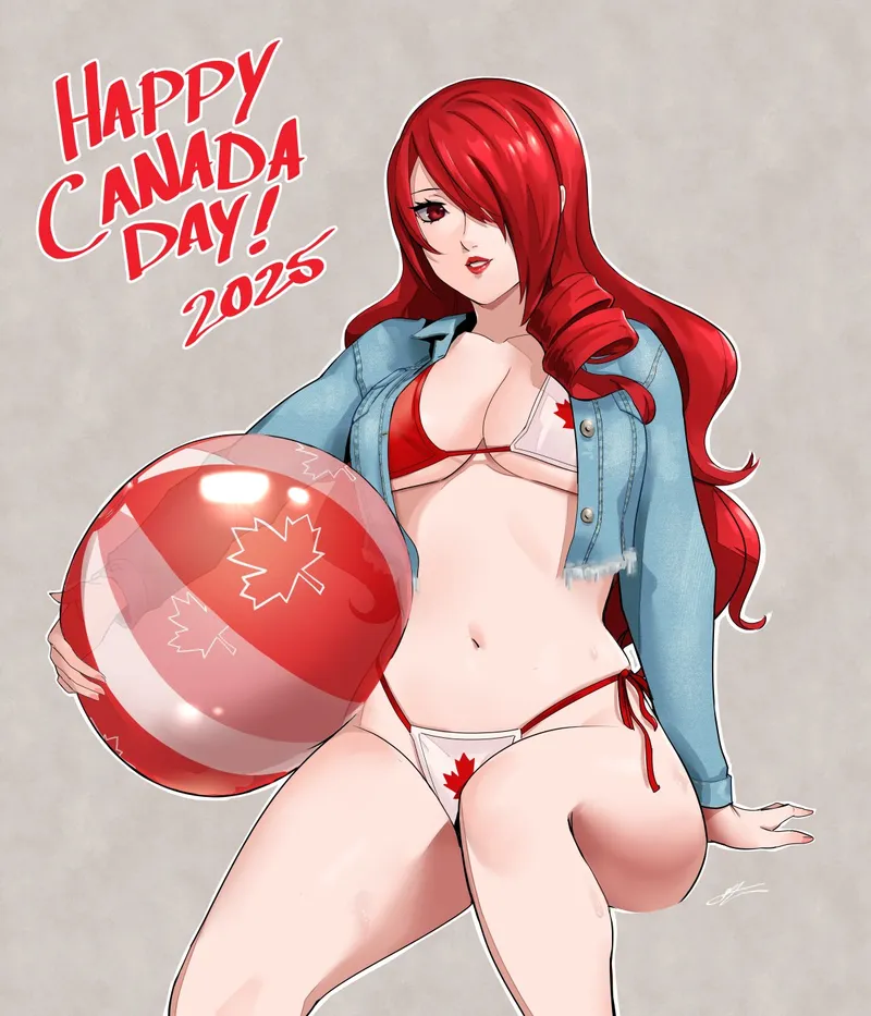 Thumbnail Canadian Mitsuru [Persona] by Terran117