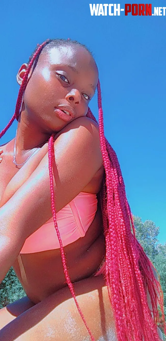 Was having a rather sultry day on the beach by EbonyCake69