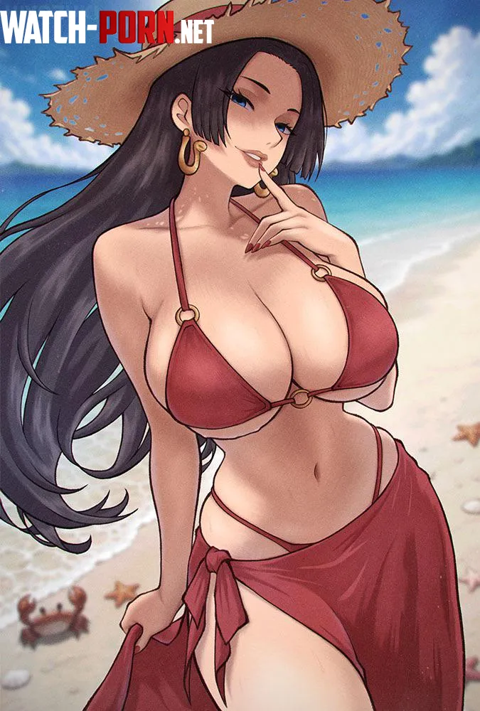 Hancock is ready for summer (hiyozuki) [One Piece] by ENFanatic