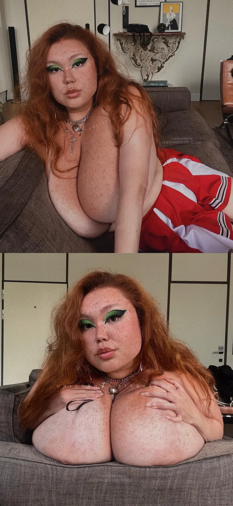 Thumbnail OC Would You Jerk Off to My Nudes? by Unicornglitteryblood | BigBoobsGW Category