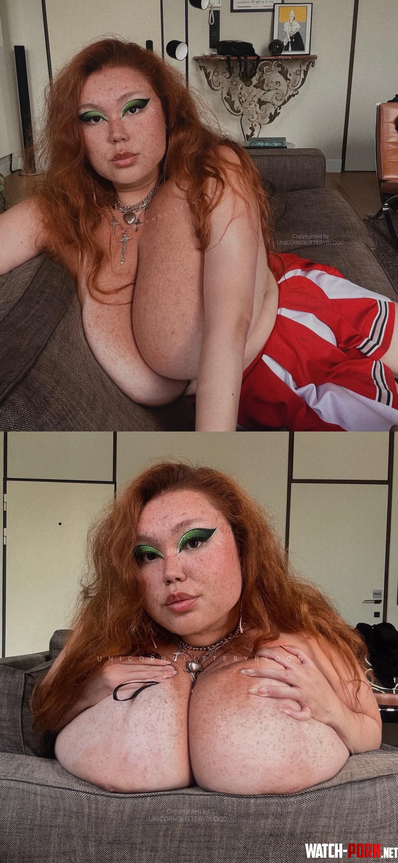 [OC] would you jerk off to my nudes if you got some? by Unicornglitteryblood