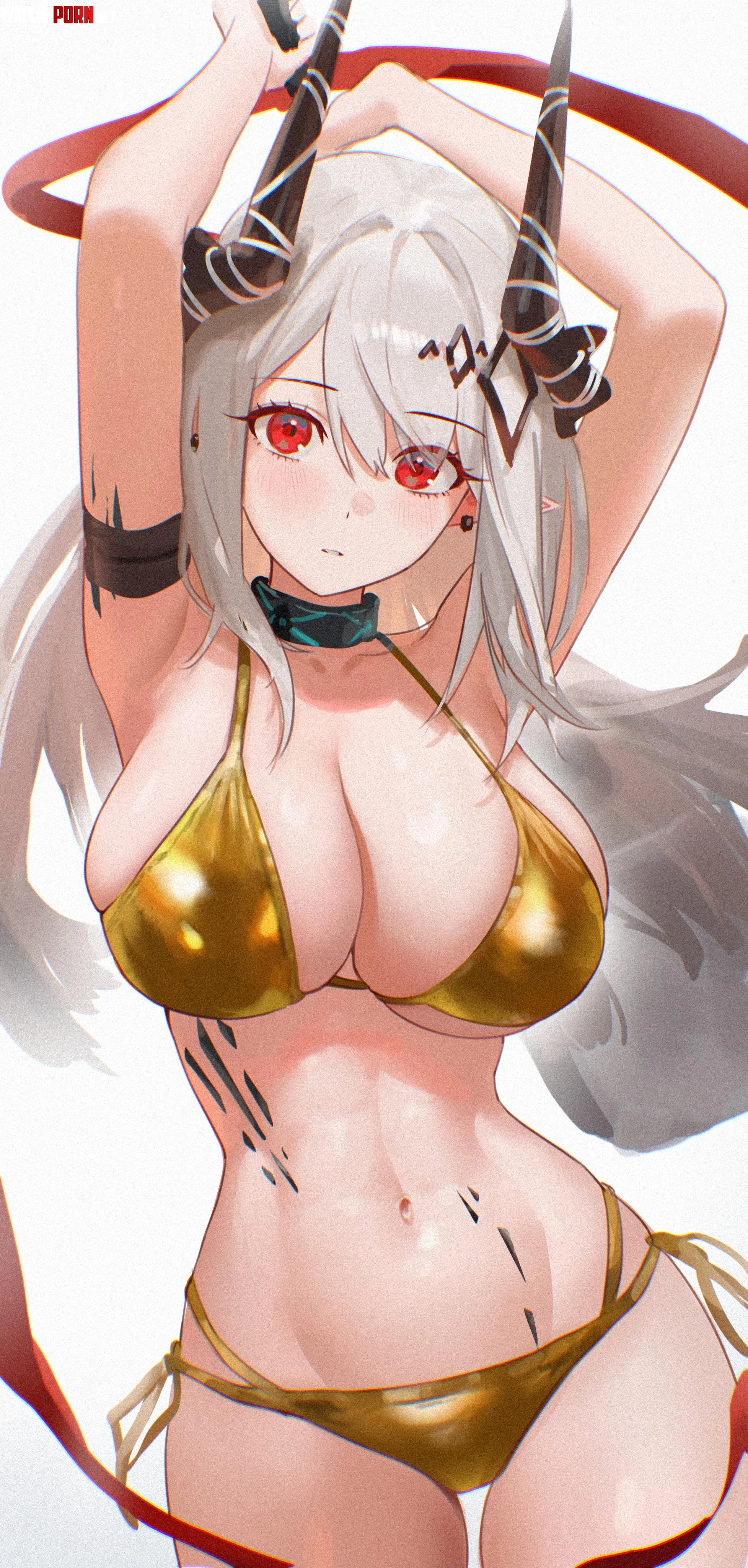 Swimsuit Mudrock [Arknights] by marxsander2016