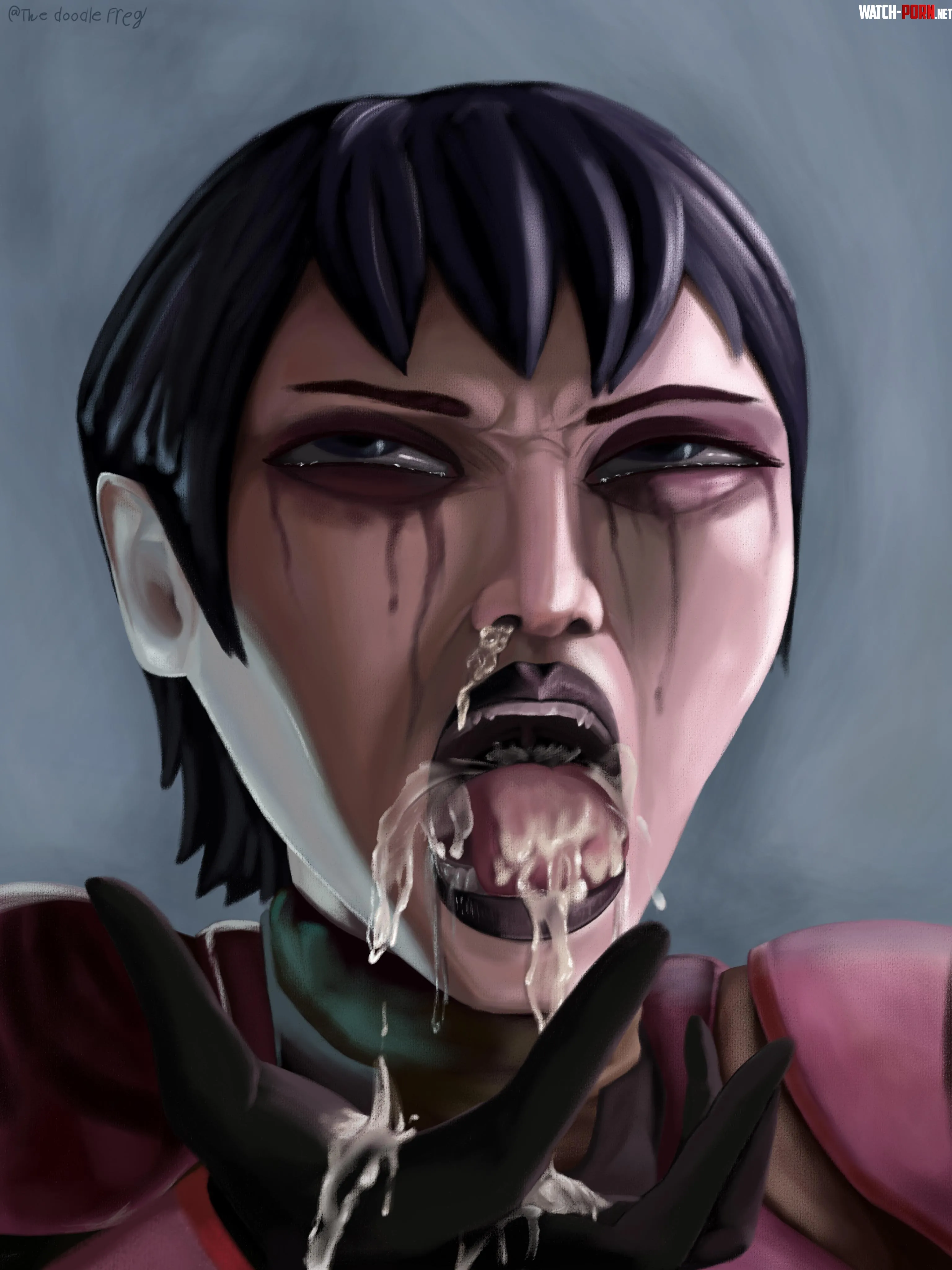 “Careful boss, keep going like that and you’ll cough up a lung” Rook Kast (by @the_doodle_freg) by cojby