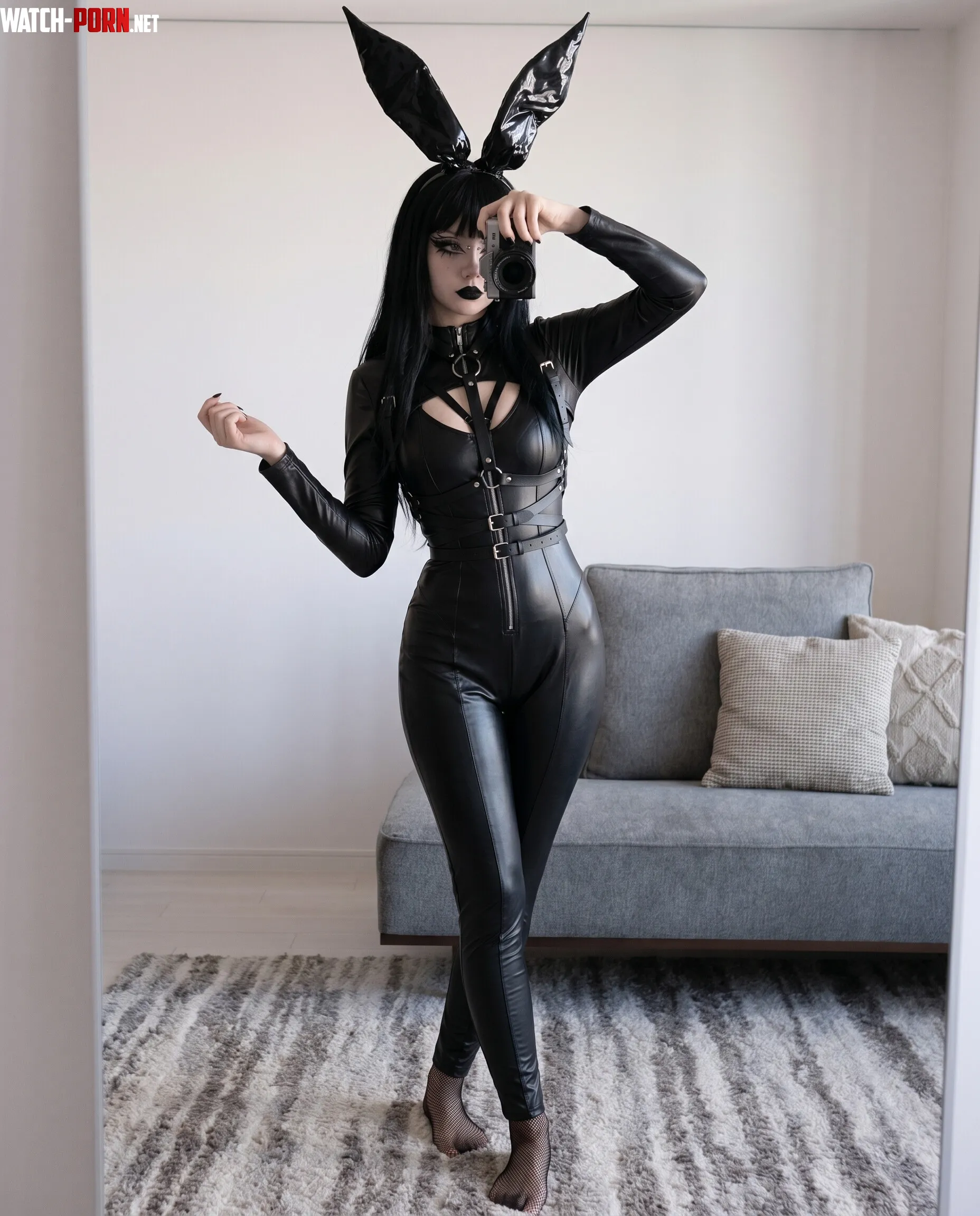 Are you gonna catch this dark bunny by rainbowtraffic