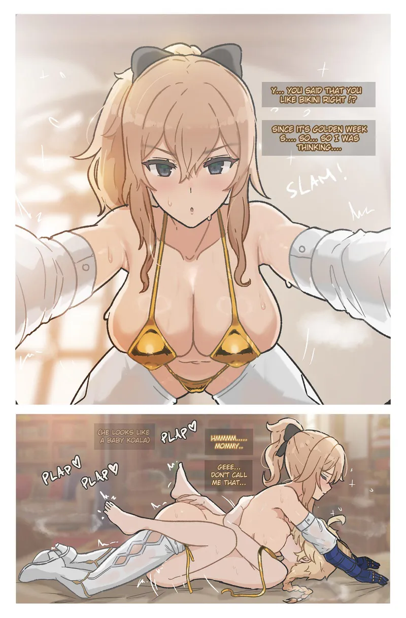Thumbnail Jean Golden Week Genshin Impact by destinyherowolf - Hentai