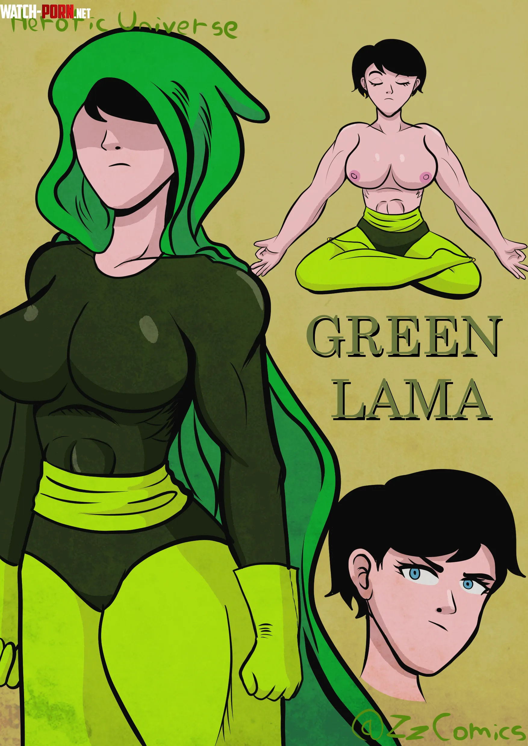 Green lama (herotic universe version) by Zz_comics