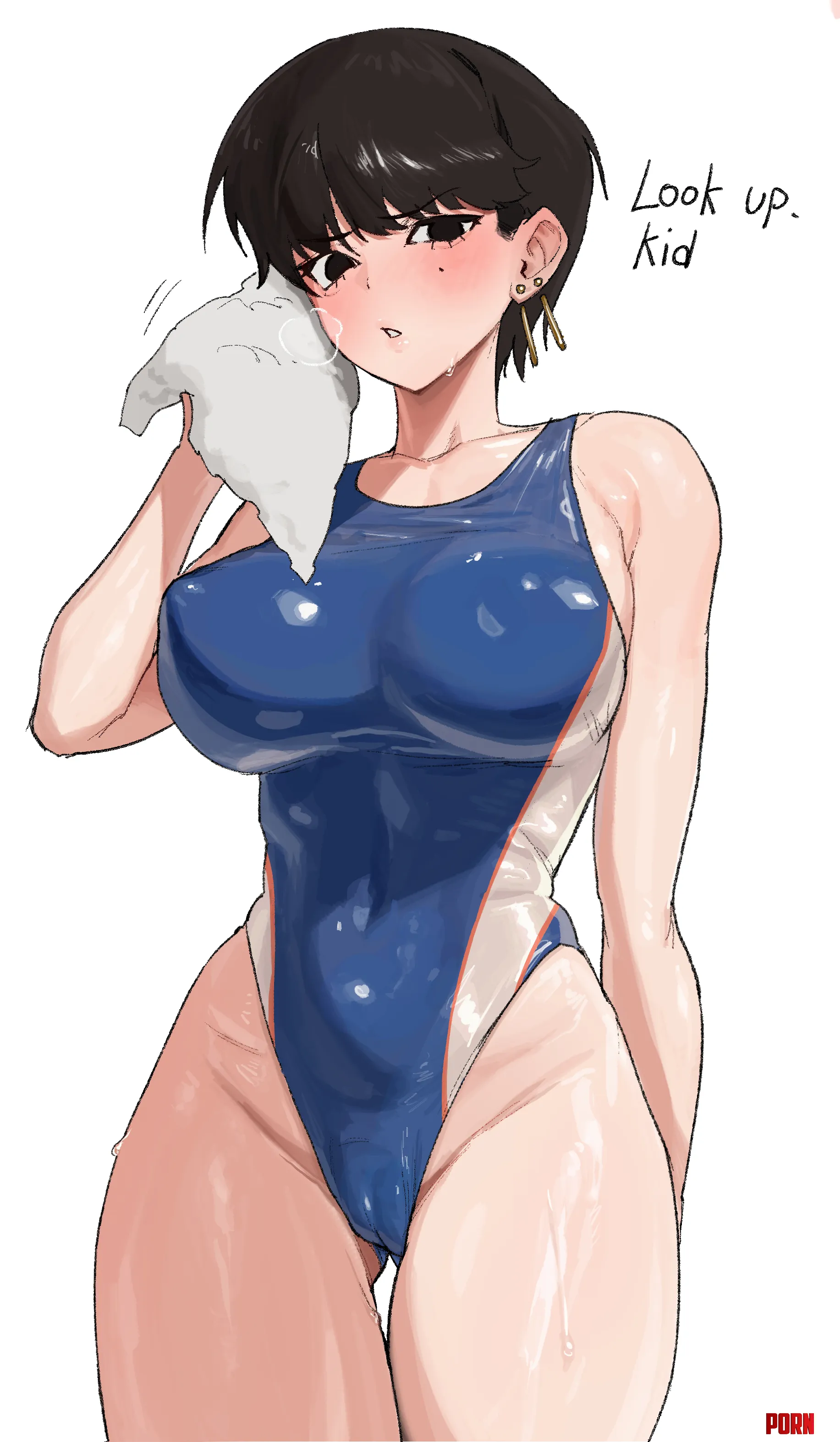 Shuuko after a pool day [komi-san wa komyushou desu] [radon86 nya] by CAP-CESAR