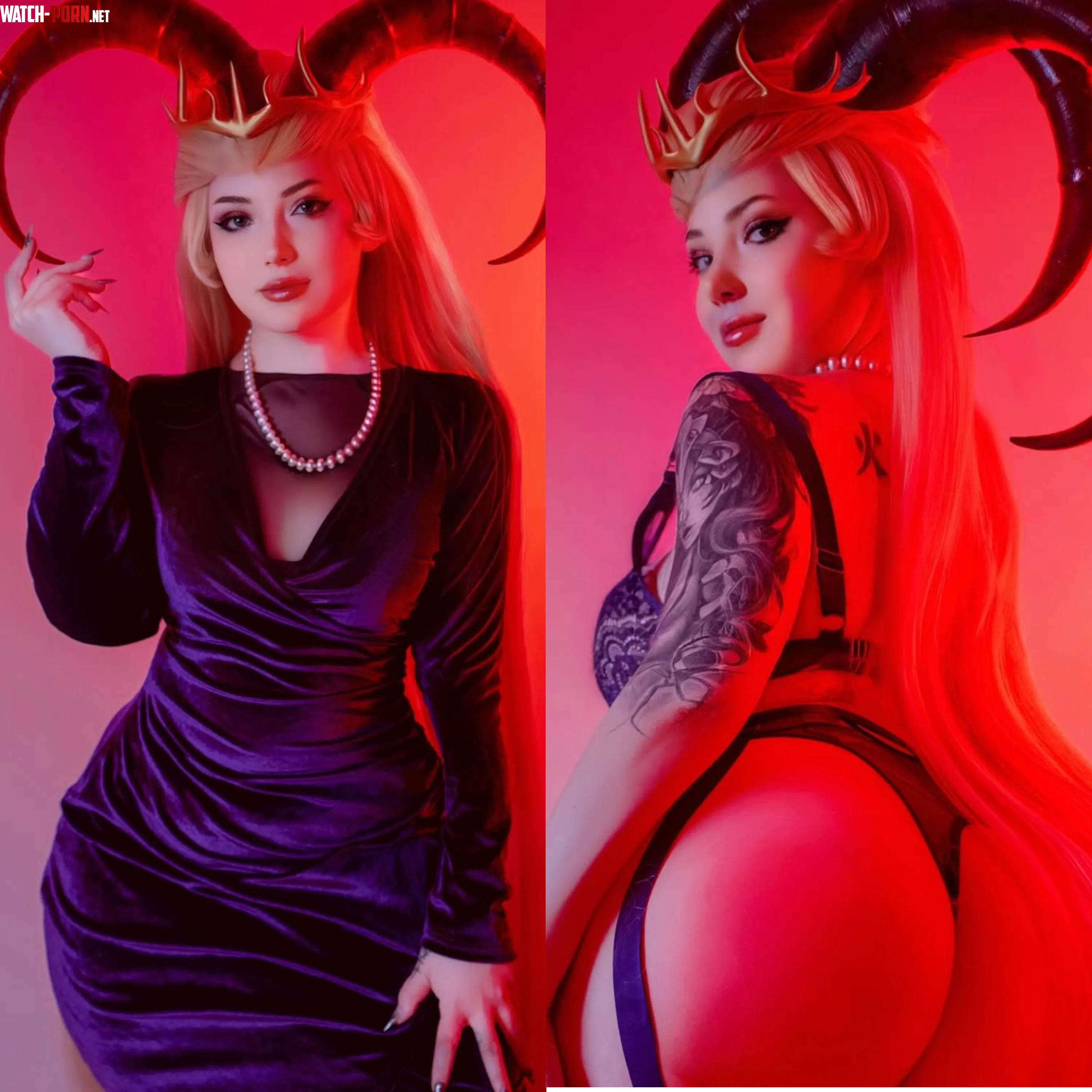 Lilith from Hazbin isn't so scary... she's hot even (Kuroitsne) by Kurokitsunexcos