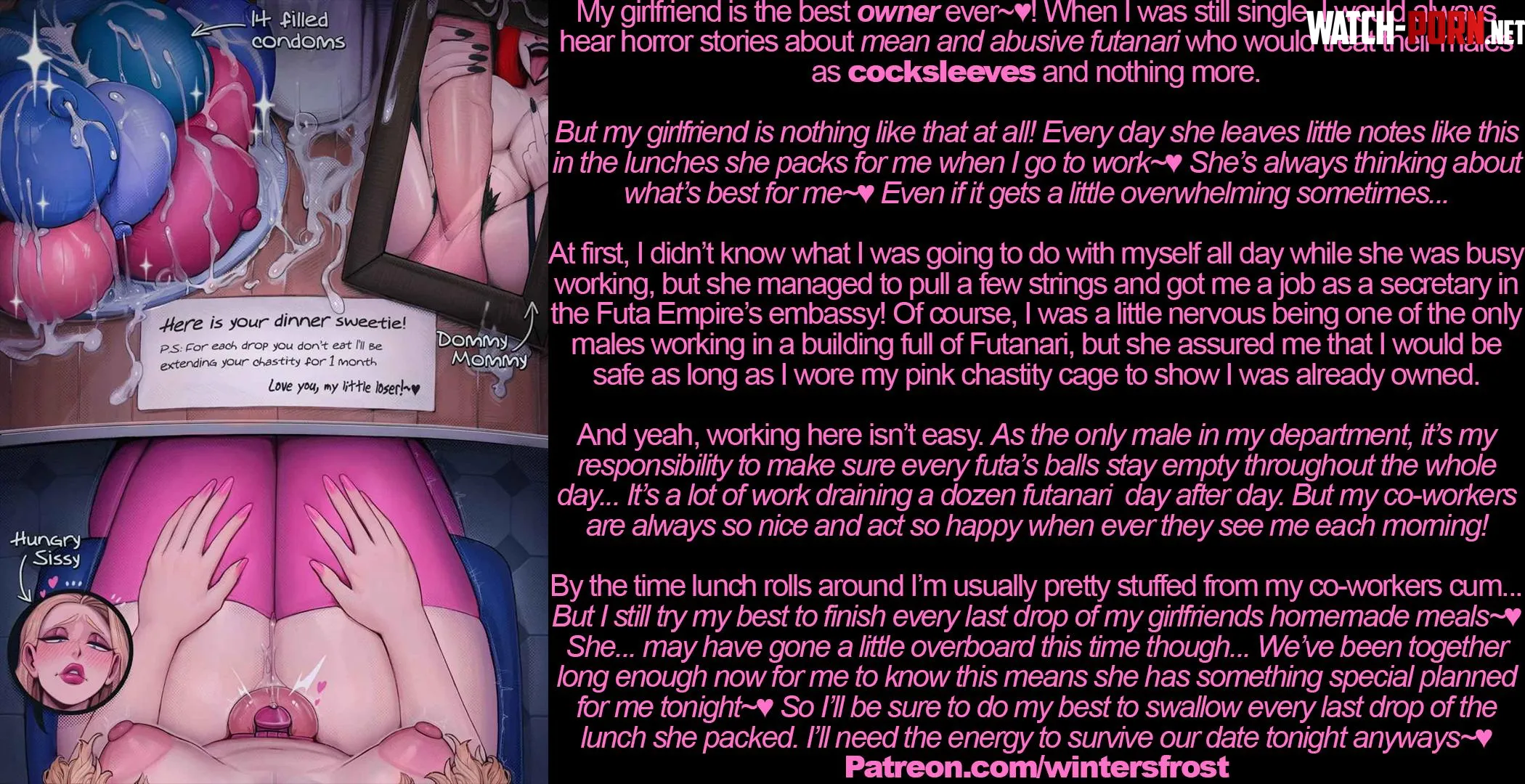 What it's like dating in the Futanari Empire [cum eating] [loving] [chastity] by WintersCuck