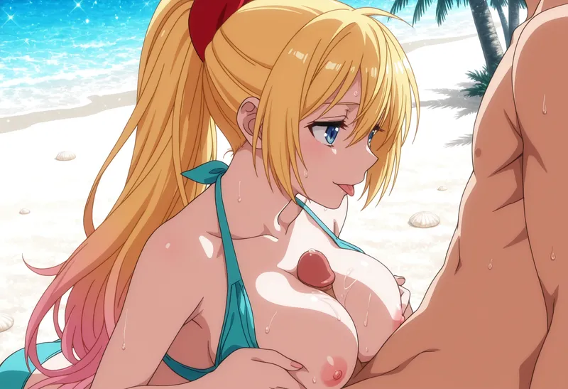 Thumbnail Beach Vitamin D Adventure: yumei_art Paizuri Experience