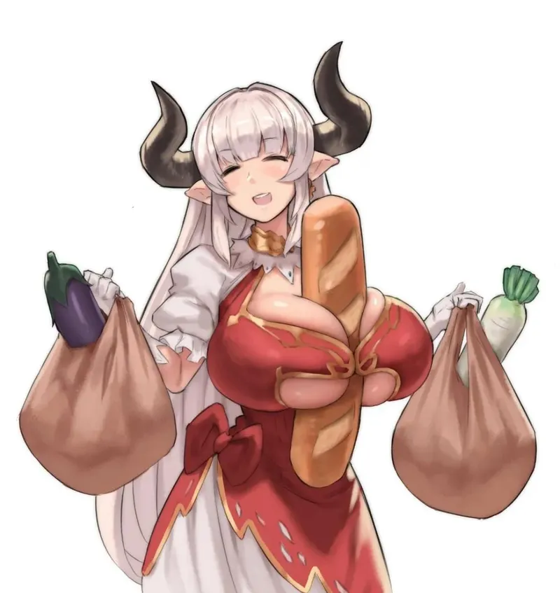 Thumbnail Grocery Fun: 'Carrying all the groceries in one trip!' by Certified_boykisser2 in ecchi