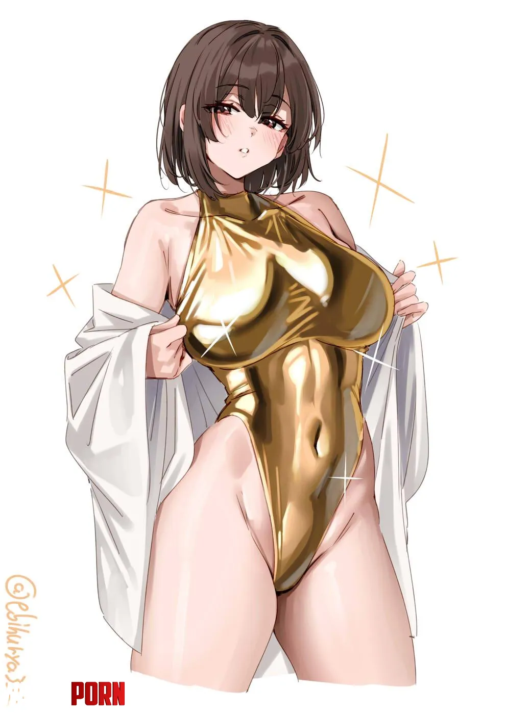Golden Hyuuga (Ebifurya) [KanColle] by llamanatee