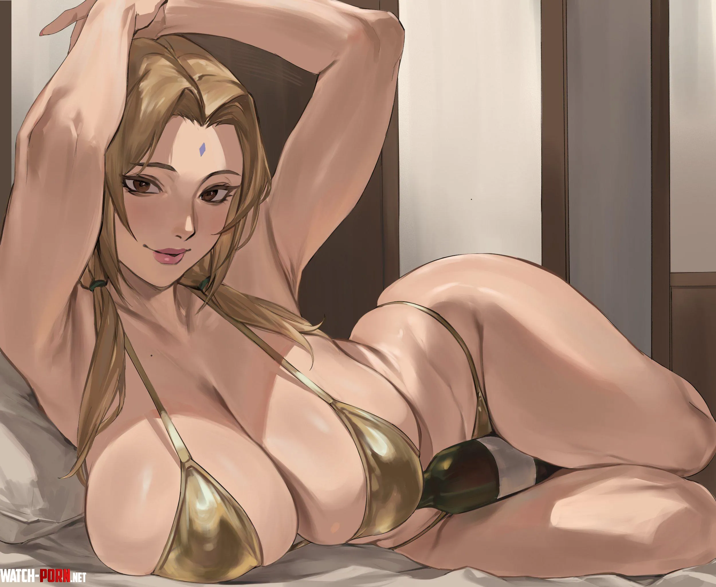Golden Bikini Tsunade (Enargeia5525) [Naruto] by Bazaarthrone