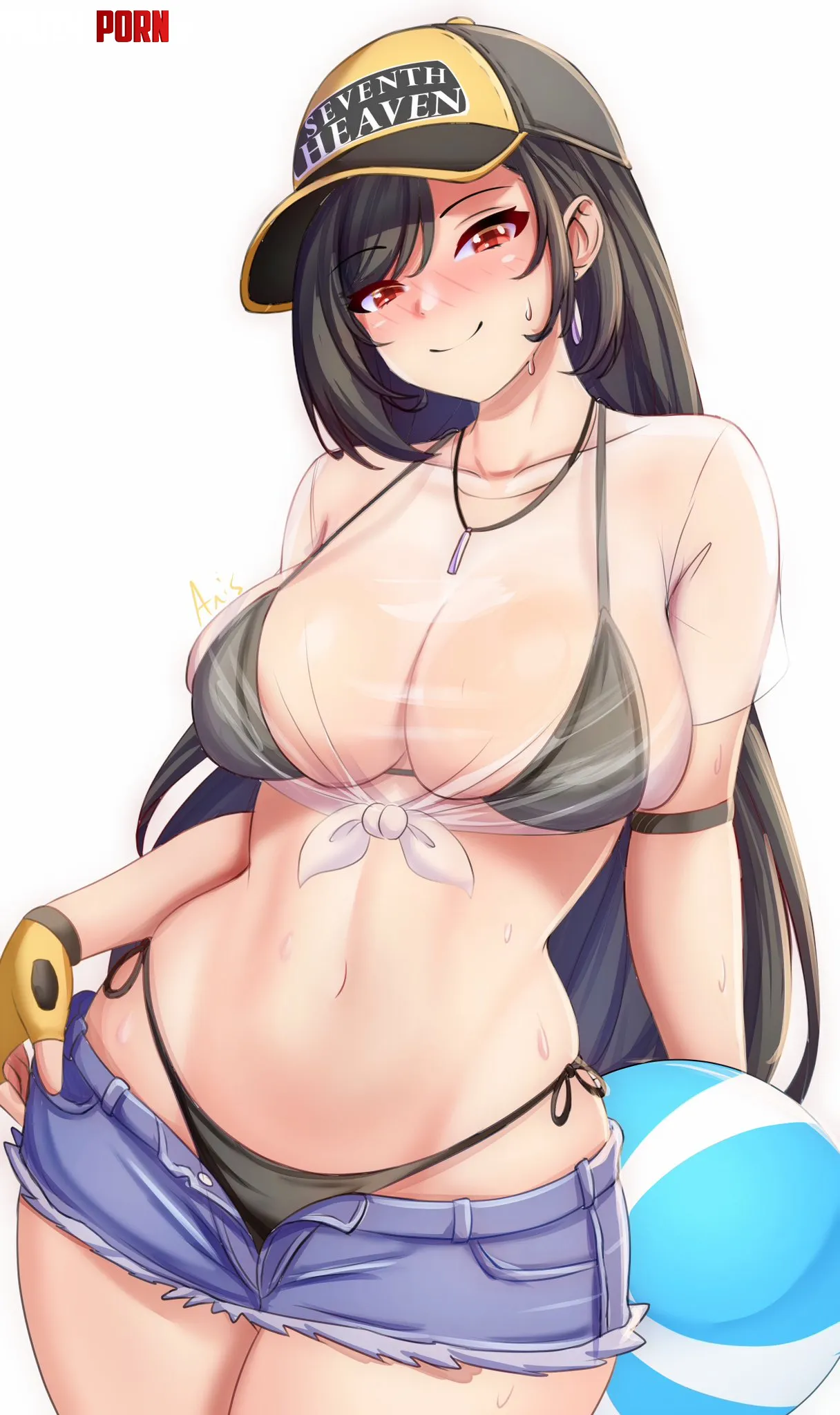 Summer Tifa [final fantasy] by Terran117