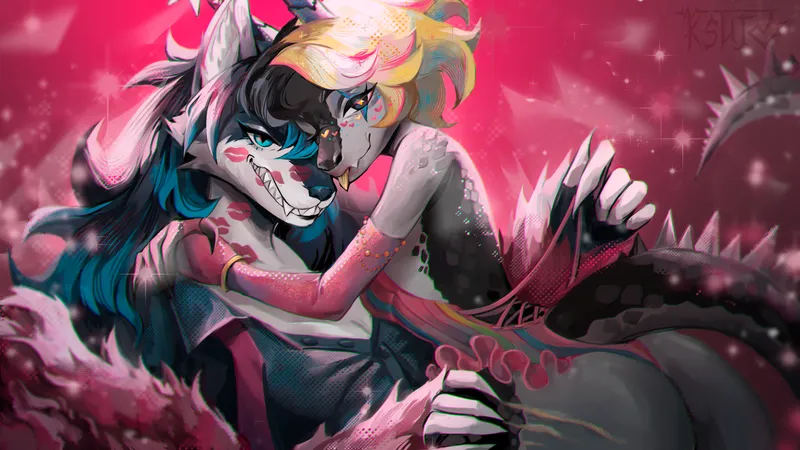 Thumbnail Appreciating Artistry: Slay Queens by Artist Ksujo in the Furry Category