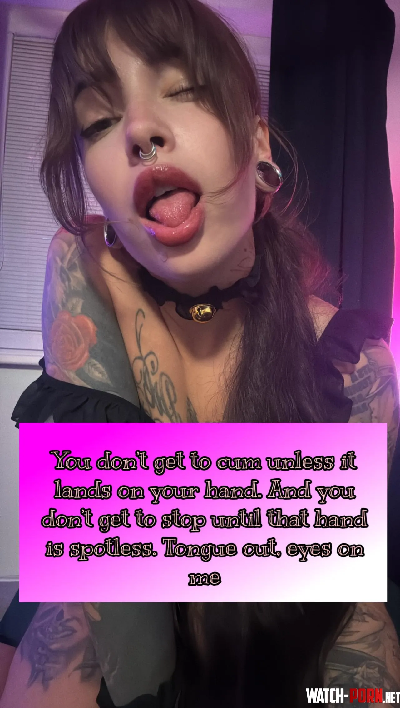 Cum in your hand then lick it clean by cuteMerry