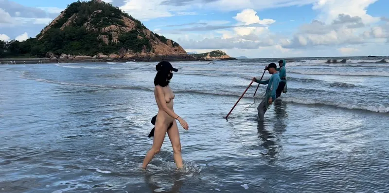 Thumbnail Just a neighborhood Chinese girl nude at the beach- Your Favorite Asian Nudist by Status_Stop_9770