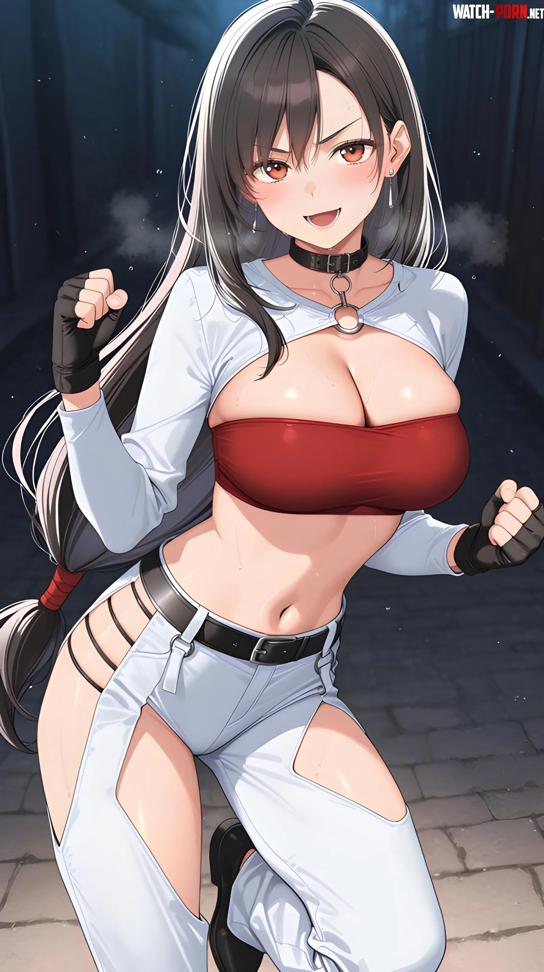 Tifa Lockhart [FFVII] by WoolsonDaSheep