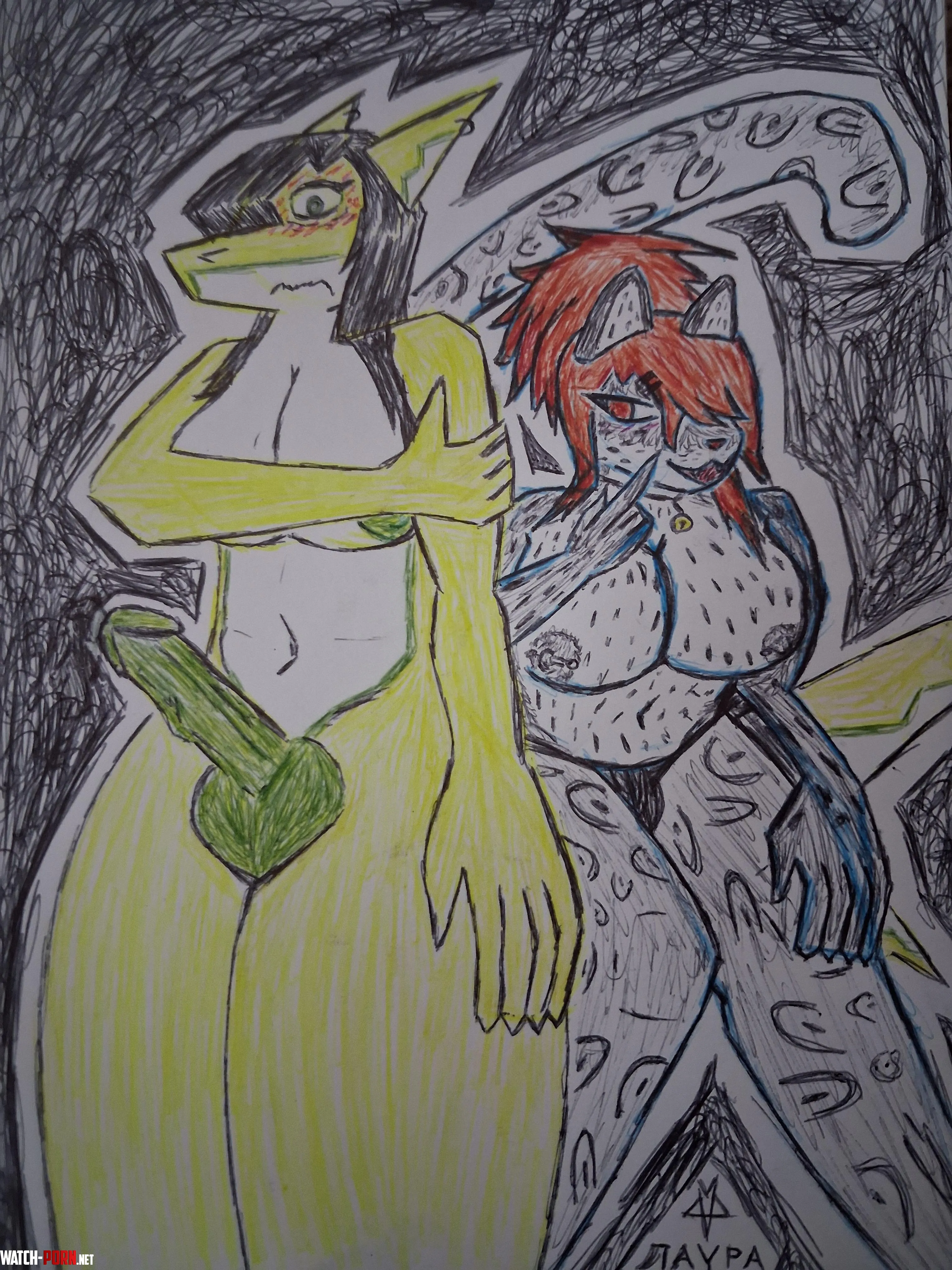 Interested [II] (OC) by AbysmalLauraDoe