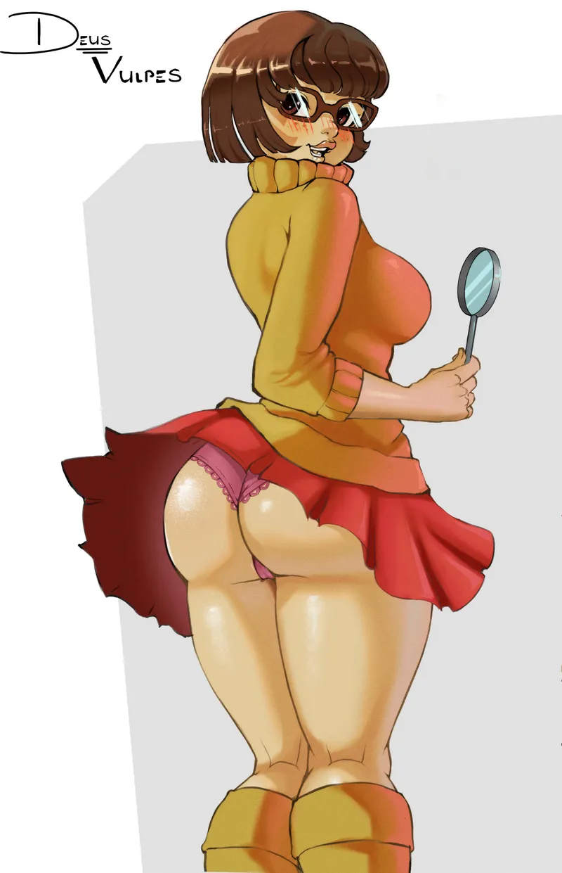 Thumbnail DeusVulpes explores Velma in Scooby Doo ecchi