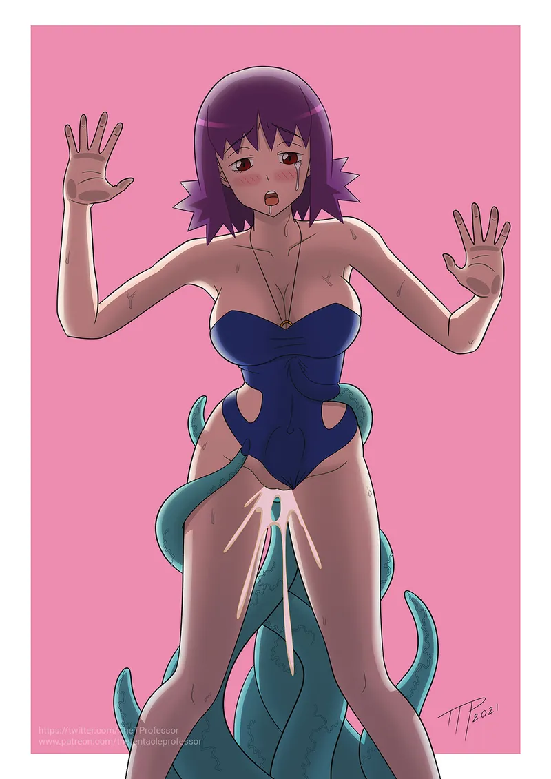 Thumbnail EnigmusPrime Explores Pokémon Pleasures in Prof. Ivy & Tentacle Goodness | HentaiBeast
