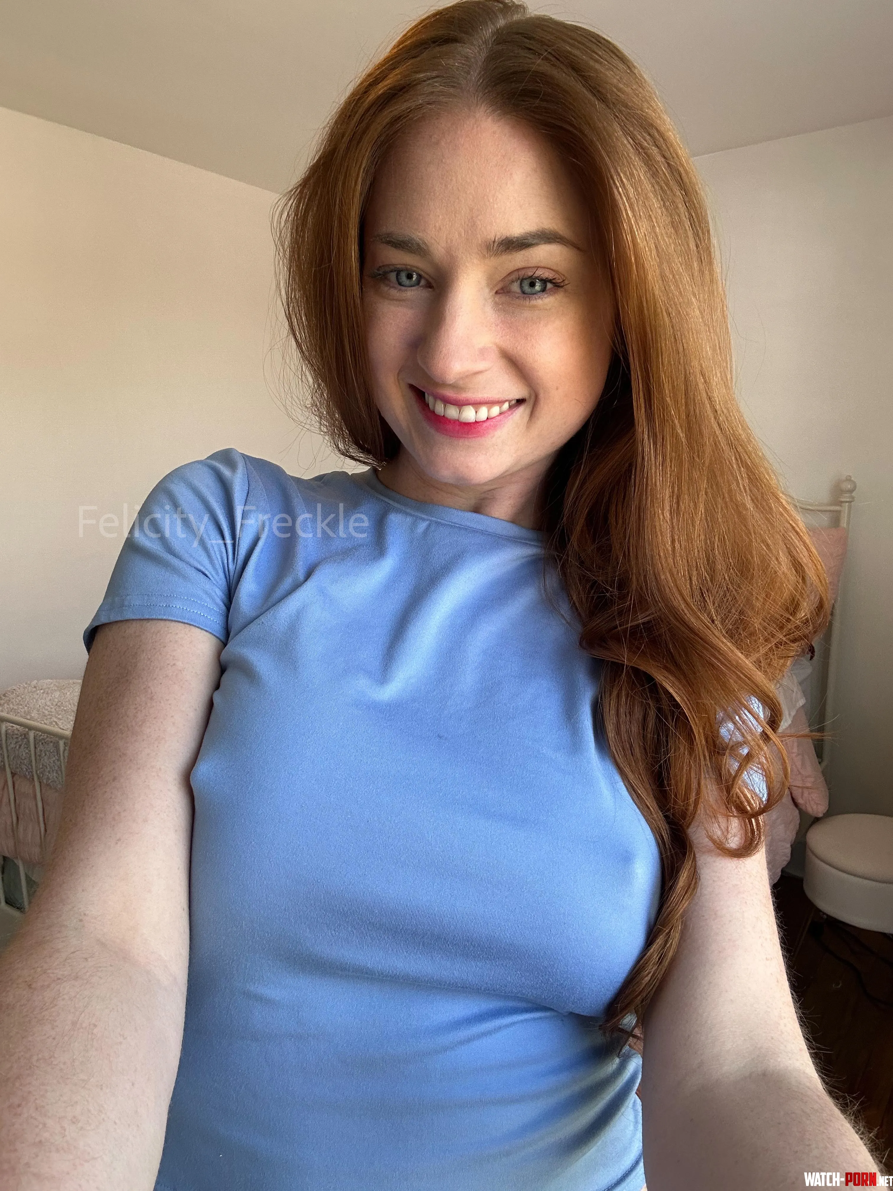 Braless with a smile by Felicity_Freckle