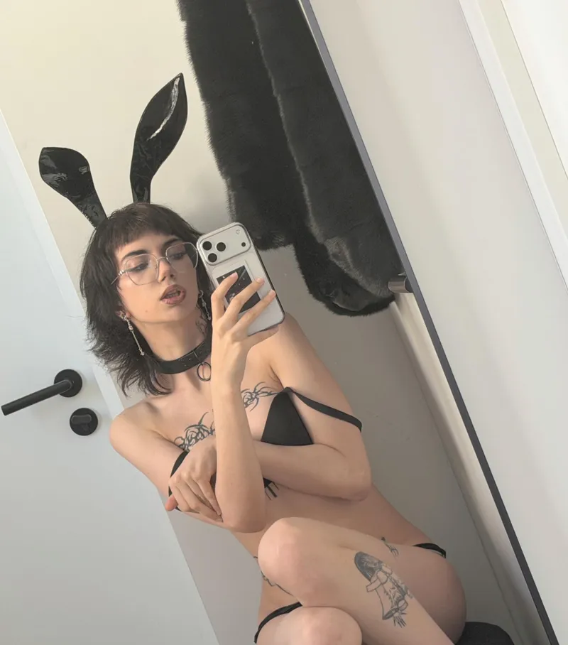 Thumbnail Goldenhourviole's Playful Bunny Ears: Cute Meets Naughty