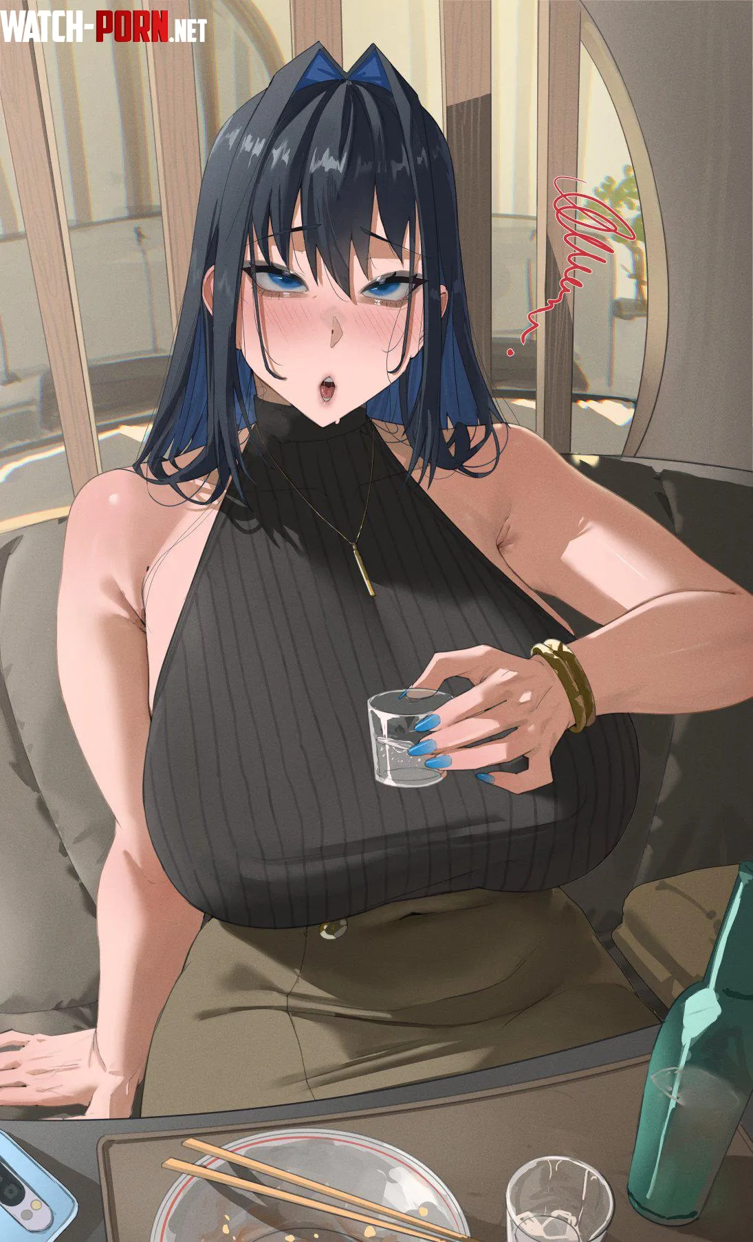 Kronii ate too much (@archinoer) [Hololive] by x54dc5zx8
