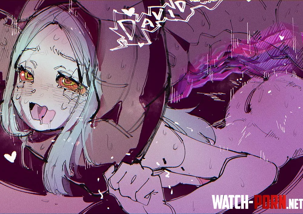 David making Rebecca lose it (gsusart) [Cyberpunk: Edgerunners] by sadvanillachan