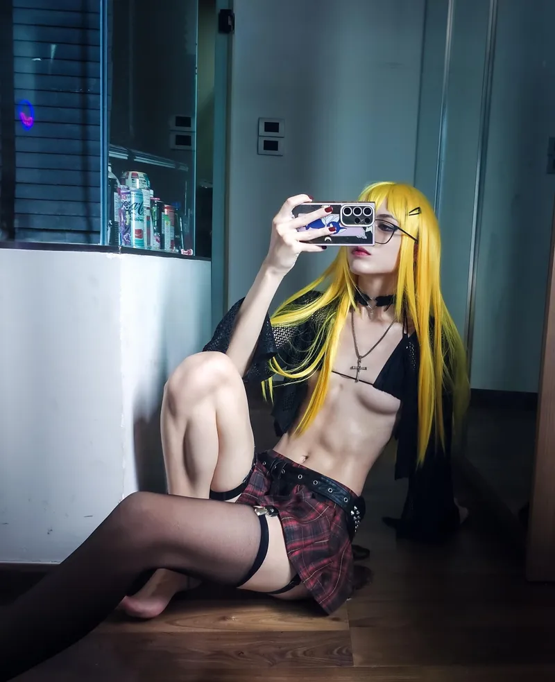 Thumbnail LttlNymph Dazzles with New Skirt and Bikini | gothsluts