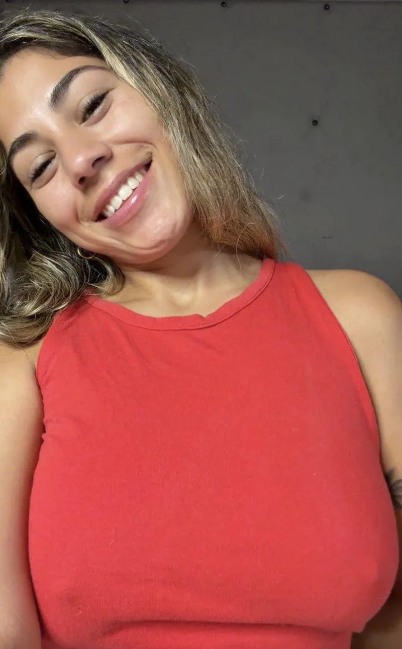 Thumbnail tinycosmicfox's Playful Moment - 'felt cute ❤️' - braless