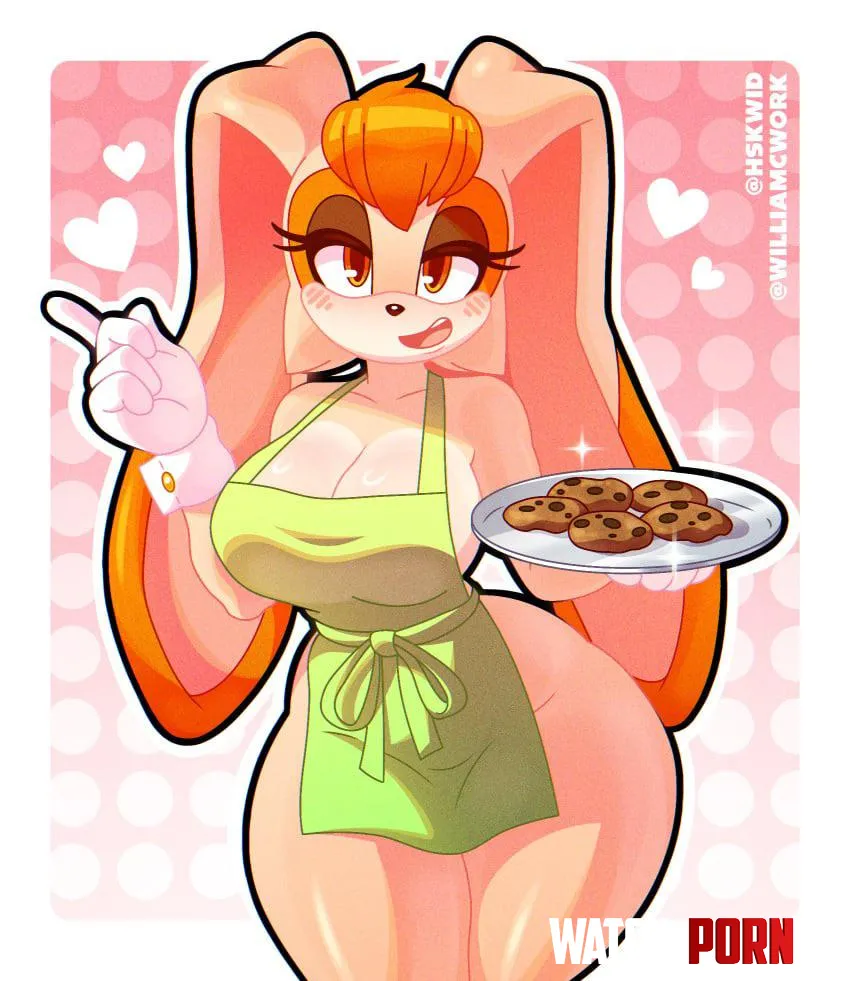 Vanilla, nude under her apron 💛 | (skwid) by LocalSploogeDealer