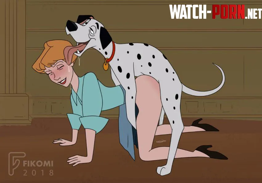 Anita Radcliffe getting railed by her dog. Art by (fikomi) by kara_danvers80