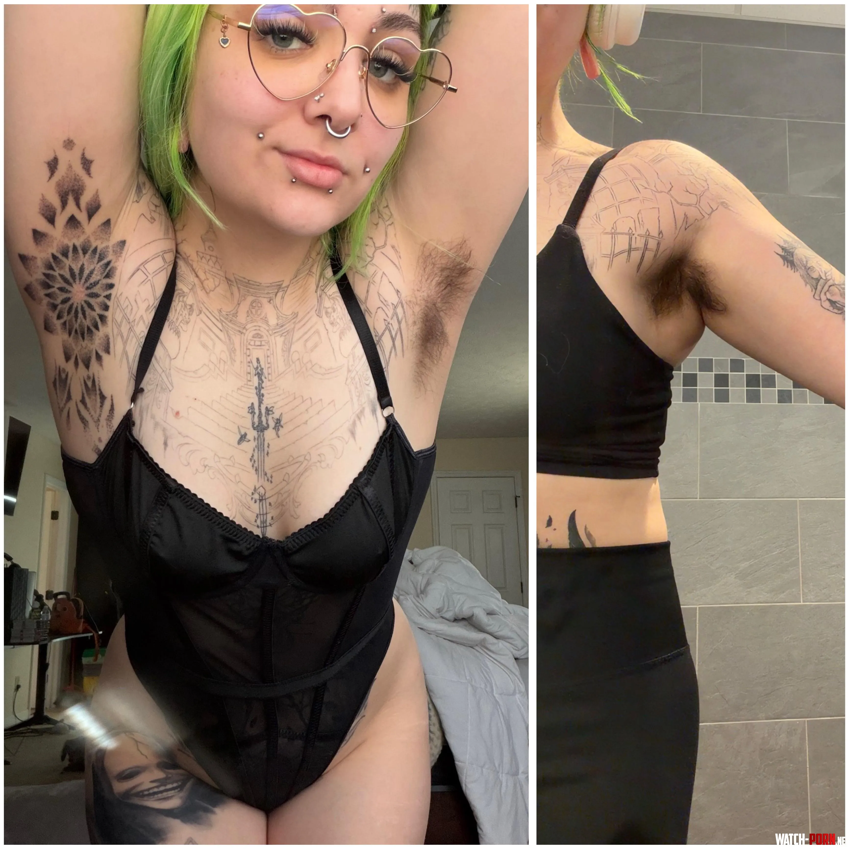 Which makes your clitty squirt? Sweet sexy pits or sweaty workout pits? by justsmokeandsleep