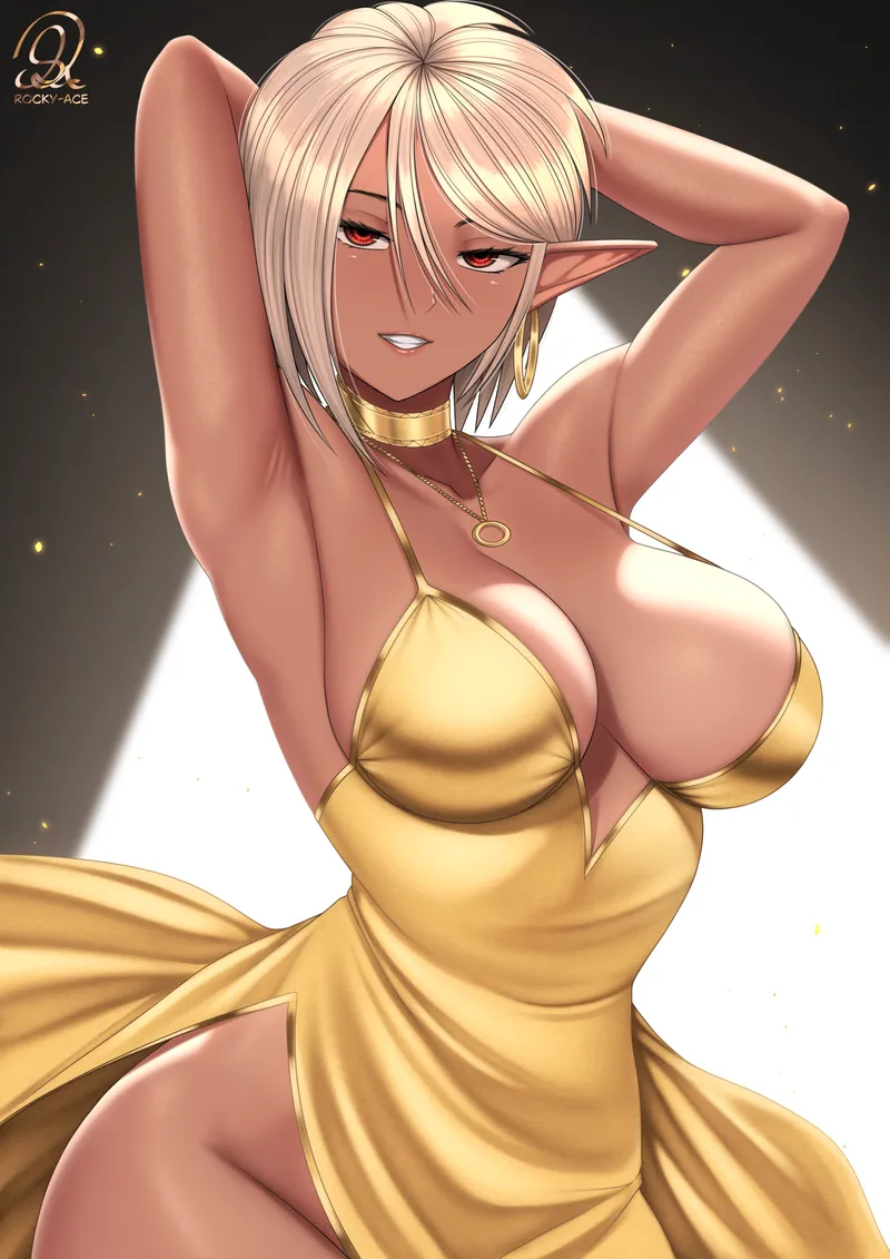 Thumbnail Sureina D’ambrosio's Allure: RockyAce's Original Ecchi