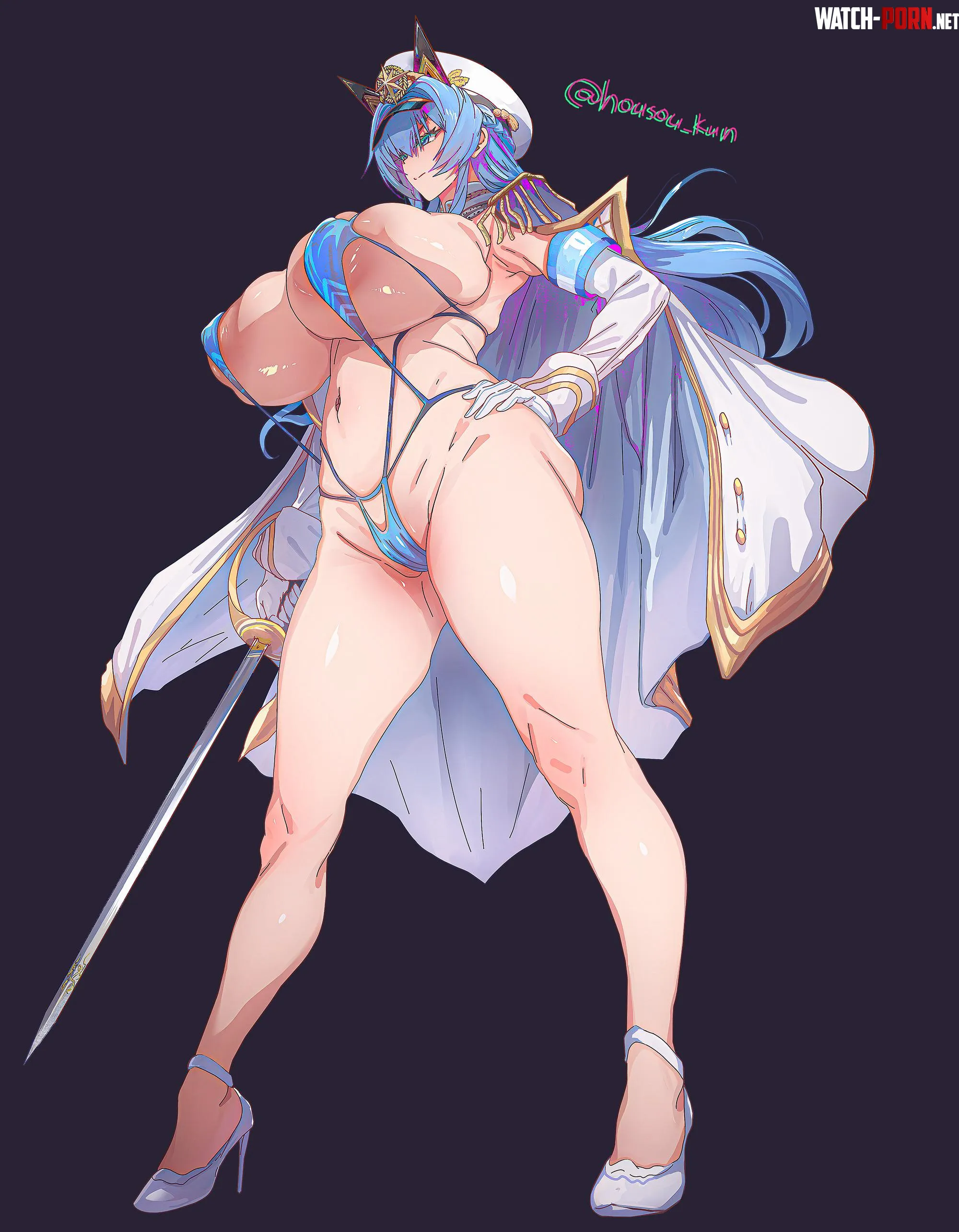 Mommy Helm (Housou-kun) [Goddess of Victory: Nikke] by Silent_Steak_9540