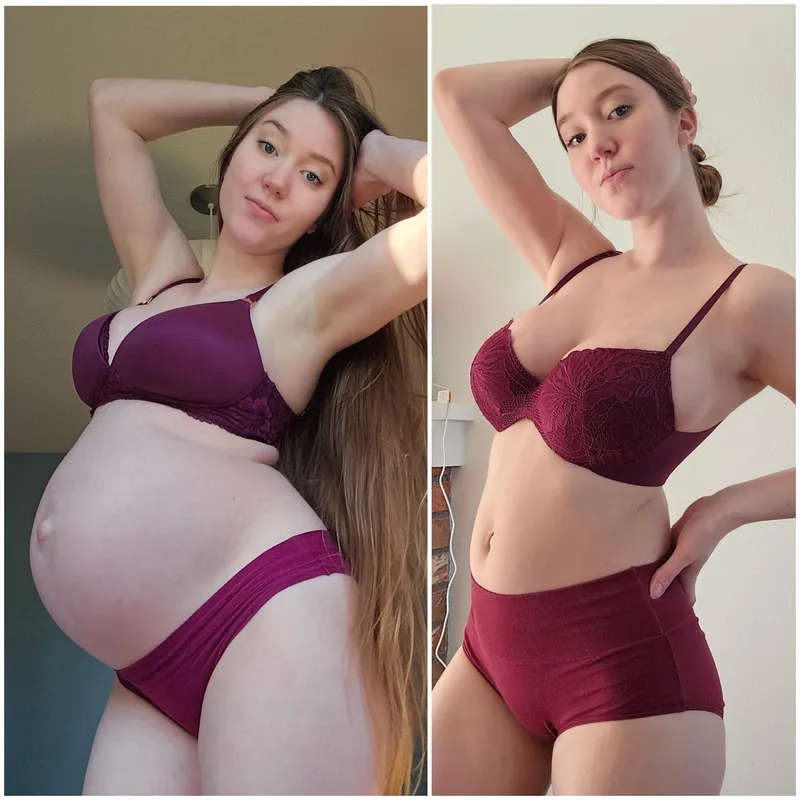 Thumbnail Exploring the Journey: Pregnant vs Postpartum with jade_love_12345