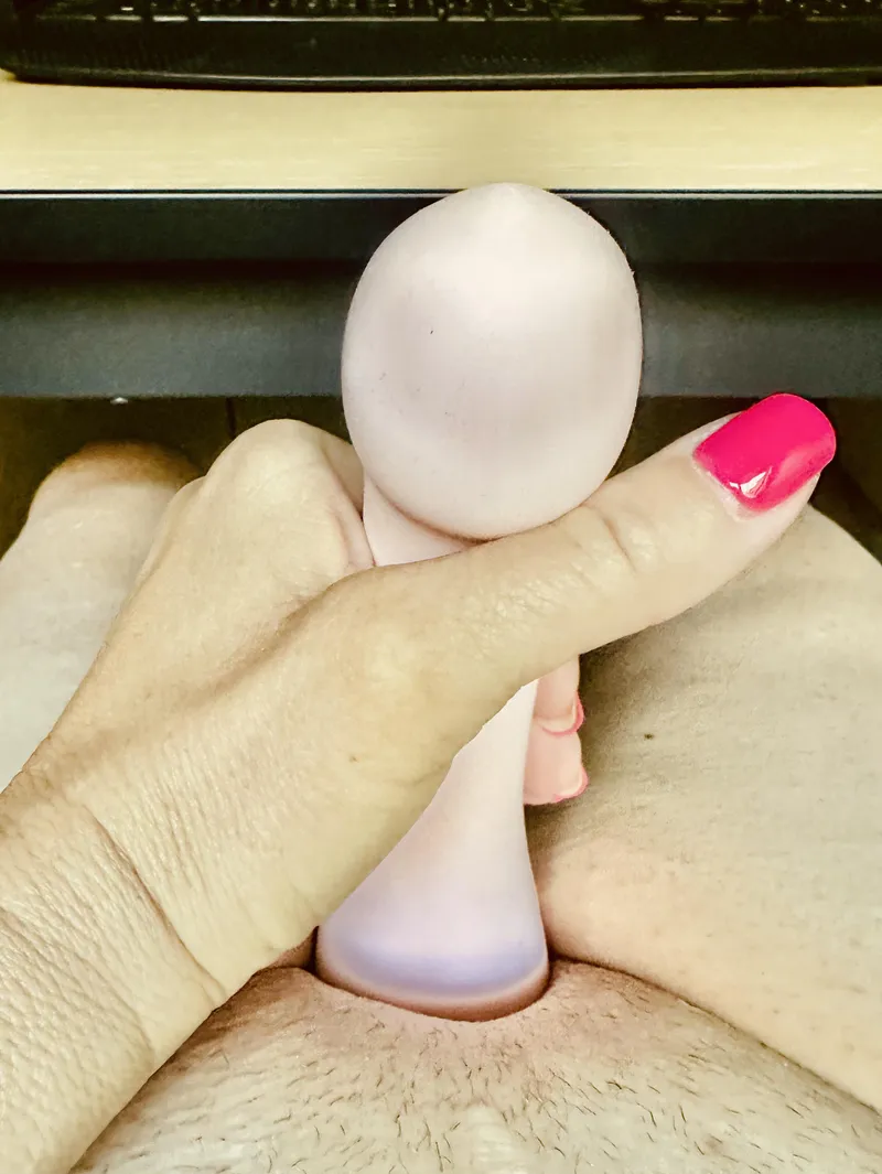 Thumbnail Jerking Off with My Strapless at the Office by Dry_Read_3870 - Strapon