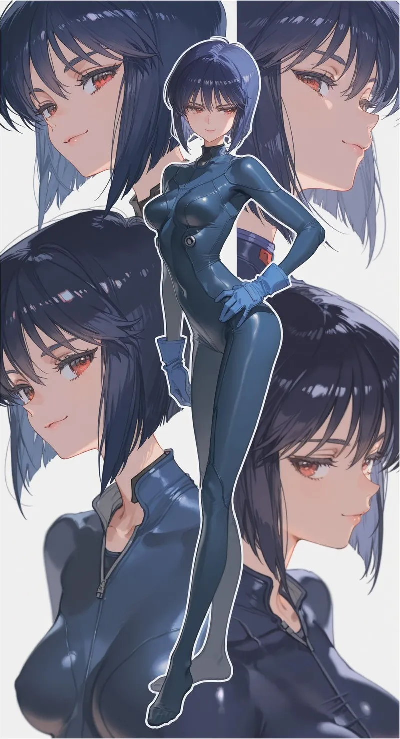 Thumbnail Stunning Motoko Kusanagi [Ghost in the Shell] Breakdown